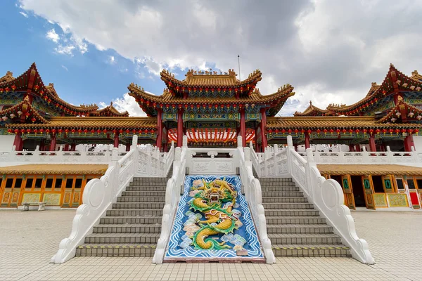 Thean Hou tempel binnenplaats — Stockfoto