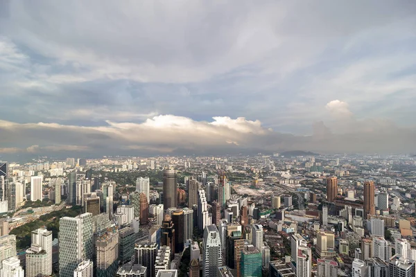 Kuala Lumpur Stadt Luftaufnahme — Stockfoto