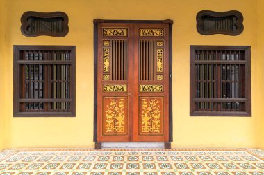 Penang Peranakan tarzı ev dış