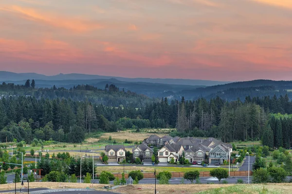 Nové sídliště v Happy Valley, Oregonu — Stock fotografie