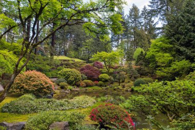 Portland Japonca Garden üst gölet