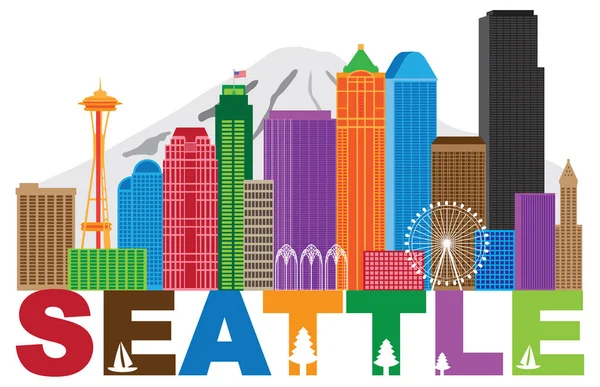 ᐈ Seattle icons stock vectors, Royalty Free seattle illustrations ...