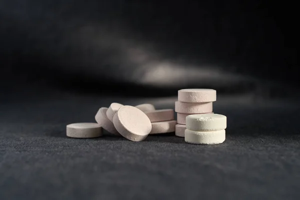 Asetaminofen veya Parasetamol, kabartma ağrı için ilaç — Stok fotoğraf