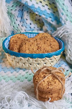 Ekose susam ve Ayçiçeği tohumları ile tanımlama. Sağlıklı beslenme