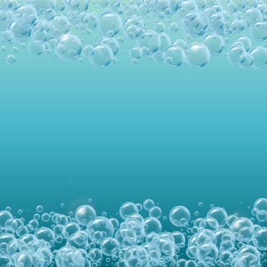 Şeffaf sabun veya su kabarcıkları arka plan