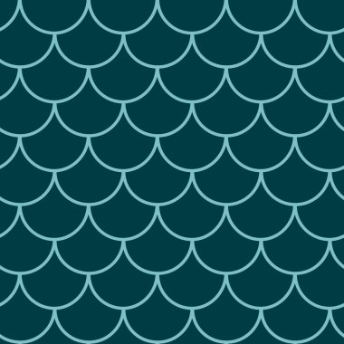 Denizkızı kuyruğu pürüzsüz desen