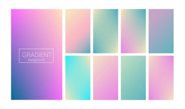 Modern degrade arka plan ayarlamak