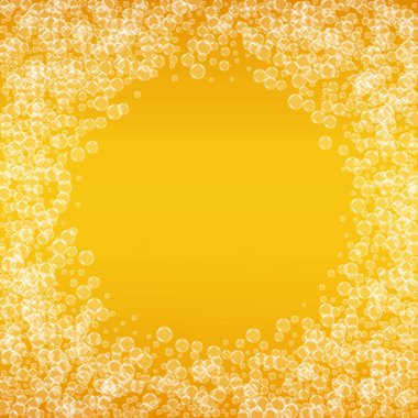 Bira arka plan gerçekçi kabarcıkları ile