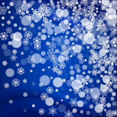 Beyaz kar taneleri ile yeni yıl sınır