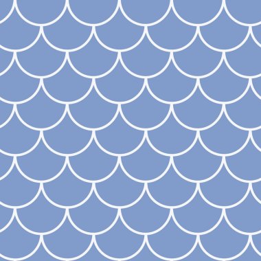 Balık pulu pürüzsüz desen