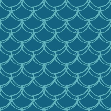 Balık pulu pürüzsüz desen