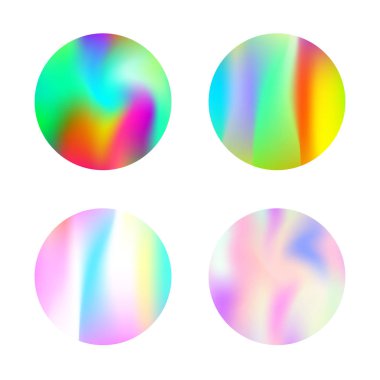 Holografik arka set.