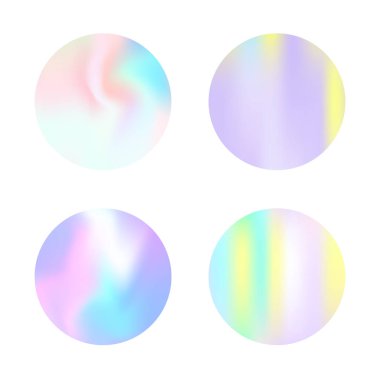 Holografik arka set.