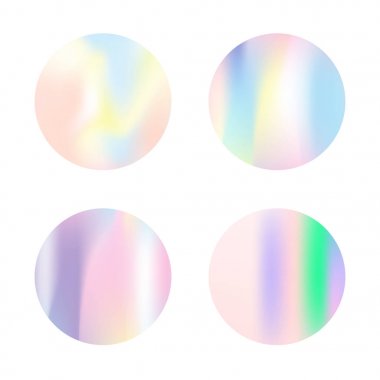 Holografik arka set.