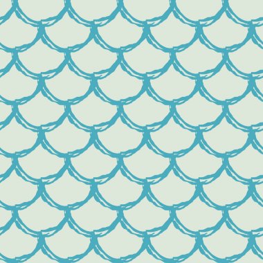 Balık pulu pürüzsüz desen