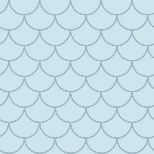 Échelle de poisson motif sans couture — Image vectorielle