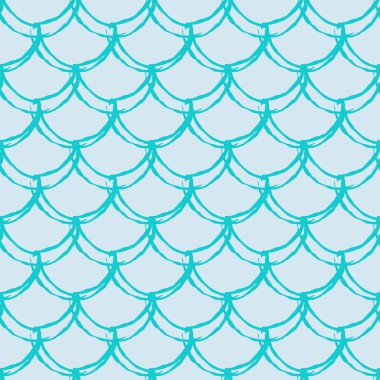 Balık pulu pürüzsüz desen