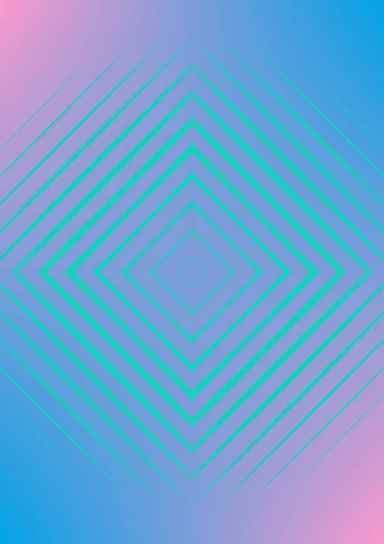 Minimalistische kleurrijke abstracte cover — Stockvector