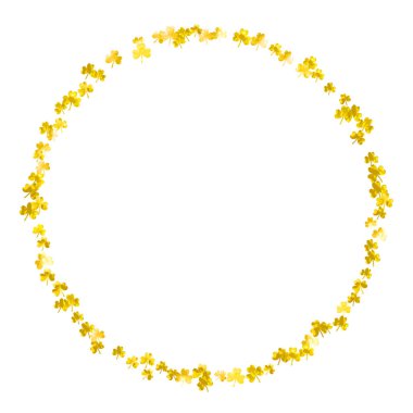 Aziz Patrick Günü için yonca arka planı.