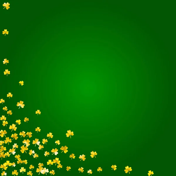 Fond Shamrock pour la Saint Patricks Day. — Image vectorielle