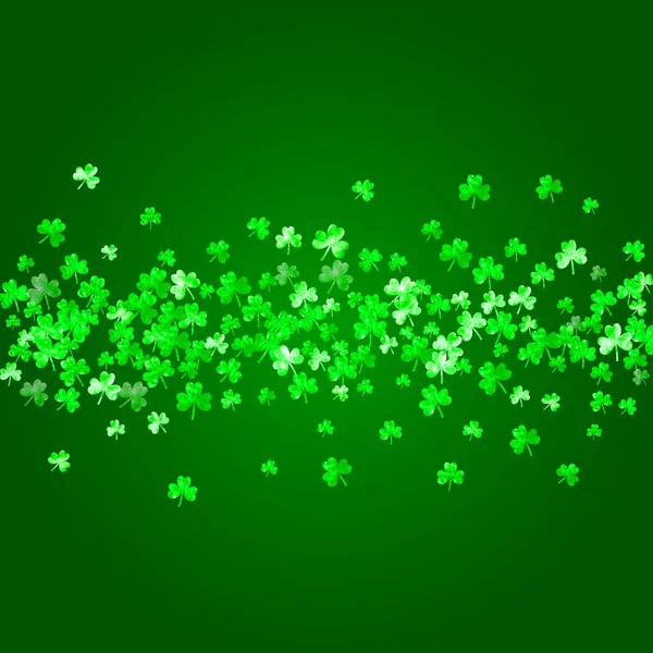 Fond Shamrock pour la Saint Patricks Day. — Image vectorielle