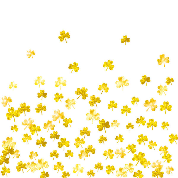 Фон трилистника ко Дню Святого Патрика.