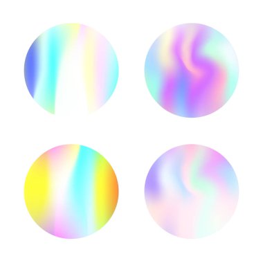 Holografik arka set.