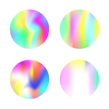 Holografik arka set.