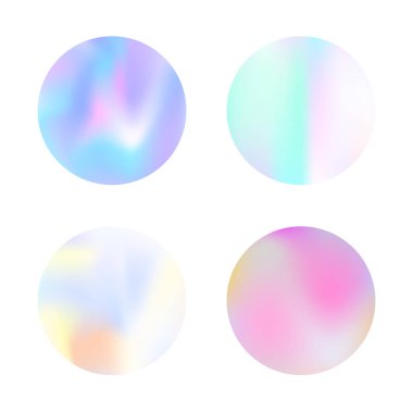 Holografik arka set.