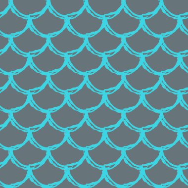 Balık pulu pürüzsüz desen