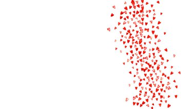 Altın glitter kalpler ile kalp çerçeve arka plan. Sevgililer günü. Vektör konfeti. Elle çizilmiş doku.