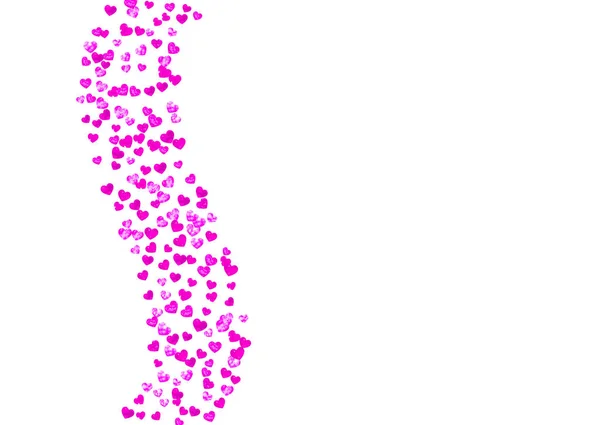 Anyák napi háttér rózsaszín csillogó konfetti. Elszigetelt hallani — Stock Vector