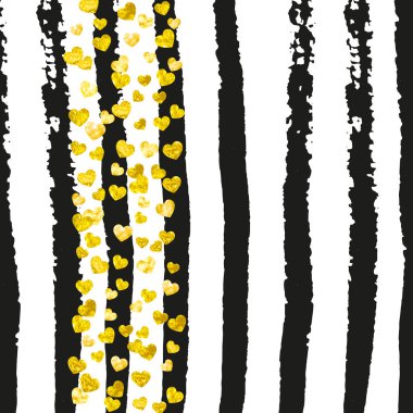 Noktalı altın parıltısı konfetisi