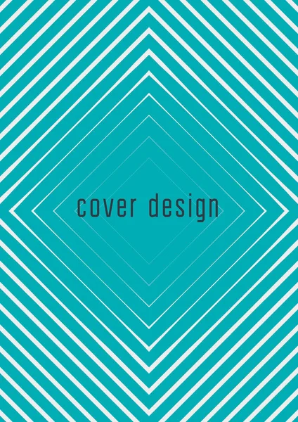 Modèle de couverture minimaliste avec dégradés — Image vectorielle