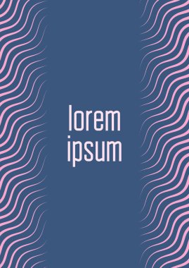 Gradyanlı minimalist kapak şablonu