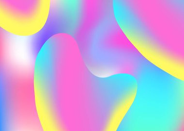 Sıvı şekilli ve elementli akışkan dinamik arkaplan.