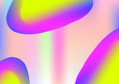 Dinamik elementler ve şekillerle sıvı arkaplan.