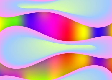 Sıvı dinamik elementler ve şekillerle akışkan arkaplan.