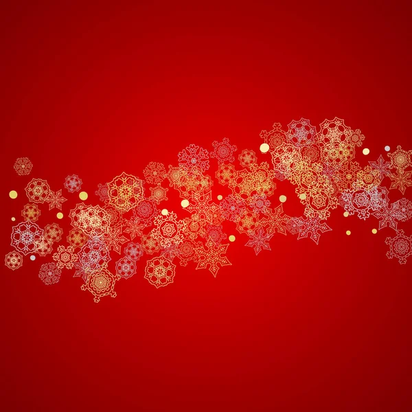 Noel ve Yeni Yıl kar taneleri