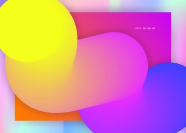 Dinamik elementleri ve şekilleri olan sıvı. İniş sayfası.