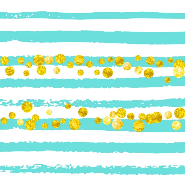 Noktalı altın parıltısı konfetisi