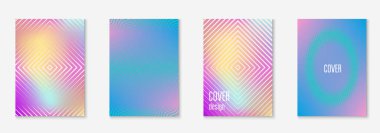 Minimalist geometrik çizgiler ve moda şekillerle müzik örtüsü.