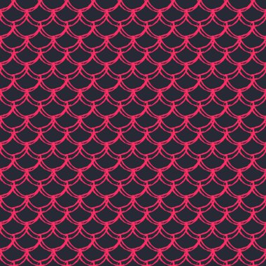 Deniz kızı ölçek seamless modeli