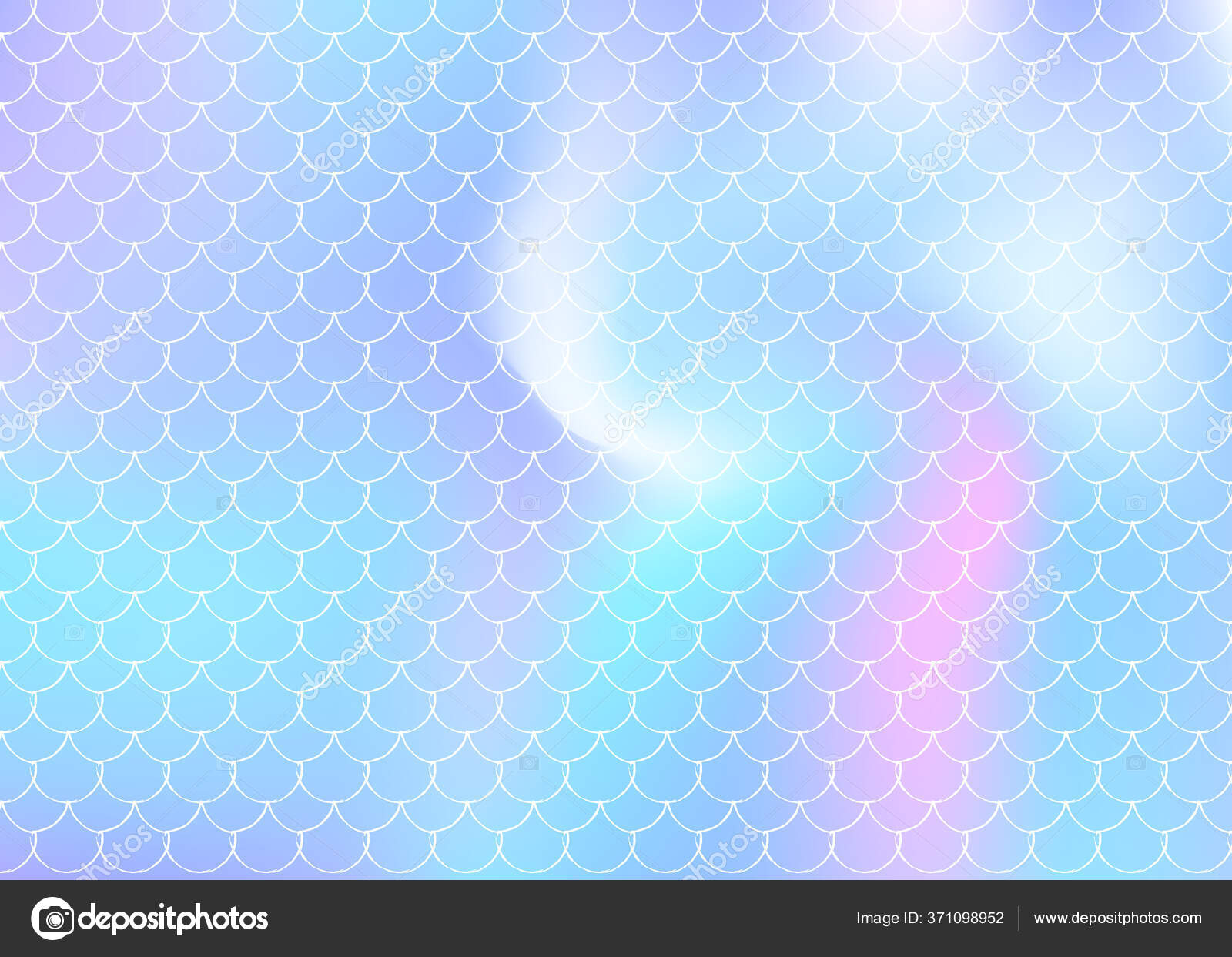 Fondo de escamas sirena con gradiente holográfico. Vector de stock  #371098952 de ©olga_hmelevska, image size:1600x1243