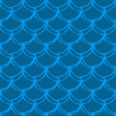 Balık pulu pürüzsüz desen