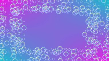 Sabun temizleme köpüğü arka planı. Şampuan köpükleri ve köpükler.