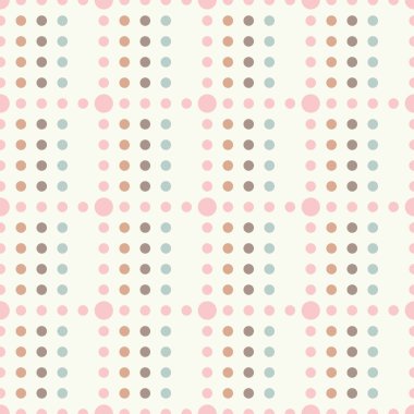 Sorunsuz vektör dekoratif arka plan ile polka noktaları. Yazdırın. Kumaş tasarımı, duvar kağıdı.