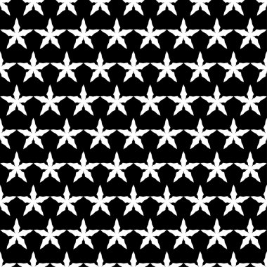 Sorunsuz vektör arka plan dekoratif yıldız ile. Yazdırın. Kumaş tasarımı, duvar kağıdı.