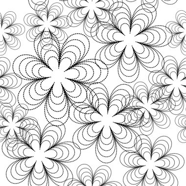 Sorunsuz çiçek arka plan. Yazdırın. Kumaş tasarımı, duvar kağıdı.