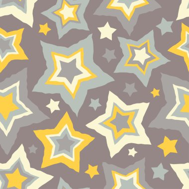 Sorunsuz vektör arka plan dekoratif yıldız ile. Yazdırın. Kumaş tasarımı, duvar kağıdı.
